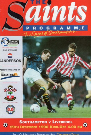 Match programme
